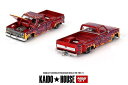 MINI-GT 1/64 シボレー シルバラード デューリー ファイヤー V1(左ハンドル) (KHMG127) モデルカー ミニカー 完成品 模型 通販 プレ...