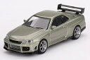MINI-GT 1/64 Nissan スカイライン GT-R R34 トミーカイラ R-zミレニアムジェイド(右ハンドル) (MGT00697-R) モデルカ...