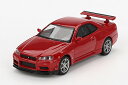 MINI-GT 1/64 Nissan スカイライン GT-R R34 Vスペック アクティブレッド (右ハンドル) (MGT00796-R) モデルカー ミニ...