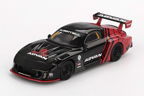 MINI-GT 1/64 �ޥĥ� RX-7 LB-Super Silhouette ADVAN (���ϥ�ɥ�) (MGT00983-R) ��ǥ륫�� �ߥ˥��� ...