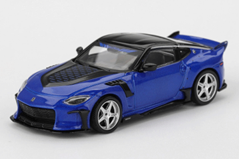 MINI-GT 1/64 Nissan Z Veilside FFZ400 セイランブルー(右ハンドル) (MGT01167-R) 【予約：2026年3月以降】モデルカー ミニカー 完成品 模型 通販 プレゼント ギフト