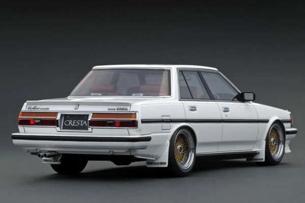 ignition_model 1/18 Toyota CRESTA Super Lucent TWINCAM24 (GX71) White (IG3828) ���� �ץ쥼��� ���ե� ��ǥ륫�� �ߥ˥��� ������ �Ϸ�