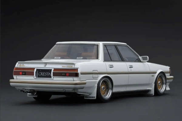 ignition_model 1/18 Toyota CRESTA Super Lucent TWINCAM24 EXCEED (GX71) Pearl White (IG3830) ���� �ץ쥼��� ���ե� ��ǥ륫�� �ߥ˥��� ������ �Ϸ�