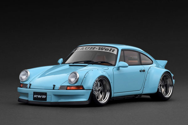 ignition_model 1/18 RWB Backdate Light Blue (IG3878) 通販 プレゼント ギフト モデルカー ミニカー 完成品 模型