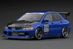 ignition_model 1/18 Mitsubishi Lancer Evolution IX (CT9A) Blue (IG2378)　通販 プレゼント ギフト モデルカー ミニカー 完成品 模型