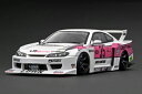 ignition_model 1/18 LB-Super Silhouette S15 SILVIA White/Pink (IG2921) 通販 プレゼント ギフト モデルカー ミニカー 完成品 模型