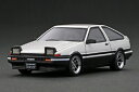 ignition_model 1/43 Toyota Sprinter Trueno 3Dr GT Apex (AE86)White/Black (IG2942...