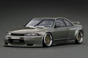 ignition_model 1/18 PANDEM GT-R (BCNR33) Gun Metallic (IG3030) 通販 プレゼント ギフト モデルカー ミニカー 完成品 模型