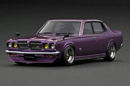 ignition_model 1/18 Nissan Bluebird U 2000GTX (G610) Purple Metallic (IG3171) 通販 プレゼント ギフト モデルカー ミニカー 完成品 模型