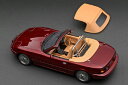 ignition_model 1/18 Eunos Roadster (NA) Burgundy (IG3200) 通販 プレゼント ギフト モデルカー ミニカー 完成品 模型