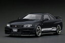 ignition_model 1/18 Nissan skyline GT-R (BNR34) Black (IG3228) 通販 プレゼント ギフト モデルカ...