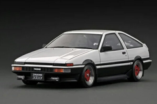 ignition_model 1/18 Toyota Sprinter Trueno 3Dr GT Apex (AE86) White/Black (IG3283) ʔ v[g Mtg fJ[ ~jJ[ i ͌^