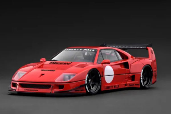 ignition_model 1/18 LB-WORKS 40 Red (IG3754) ���� �ץ쥼��� ���ե� ��ǥ륫�� �ߥ˥��� ������ �Ϸ�