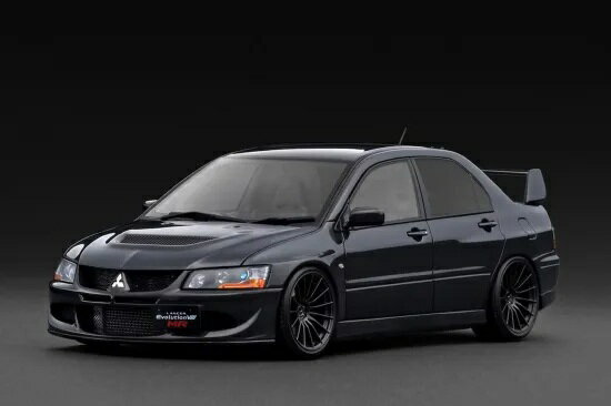 Sedan, Hard Top - ignition_model 1/18 Mitsubishi Lancer EvolutionVIII MR (CT9A) Gun Metallic (IG3832)通販 プレゼント ギフト モデルカー ミニカー 完成品 模型