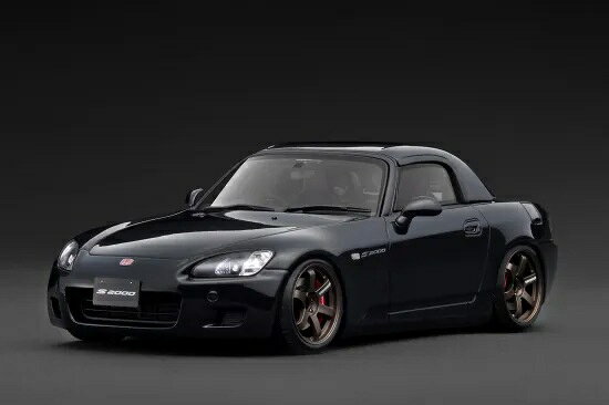 ignition_model 1/18 Honda S2000 (AP1) Black (IG3921) 通販 プレゼント ギフト モデルカー ミニカー 完成品 模型