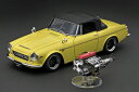 ignition_model 1/18 DATSUN Fairlady 2000 (SR311) Yellow With Engine ※U20型エンジン付属 ...