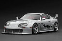ignition_model 1/18 Toyota Supra (A80) TRD 3000GT Silver (IG3600) 通販 プレゼント ギフト モ...