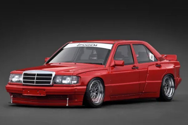 ignition_model 1/18 PANDEM 190 Red (IG3775) 通販 プレゼント ギフト モデルカー ミニカー 完成品 模型