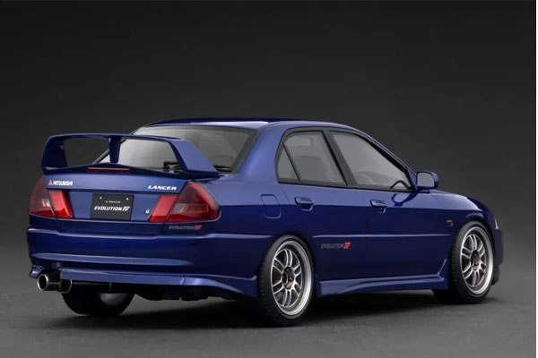 ignition_model 1/18 Mitsubishi LANCER EVOLUTION IV (CN9A) Dark Blue (IG3784) ���� �ץ쥼��� ���ե� ��ǥ륫�� �ߥ˥��� ������ �Ϸ�