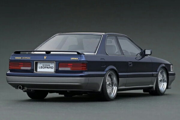 ignition_model 1/18 Nissan Leopard Ultima V30 TWINCAM TURBO (F31) Dark Blue/Silver (IG3817) ���� �ץ쥼��� ���ե� ��ǥ륫�� �ߥ˥��� ������ �Ϸ�