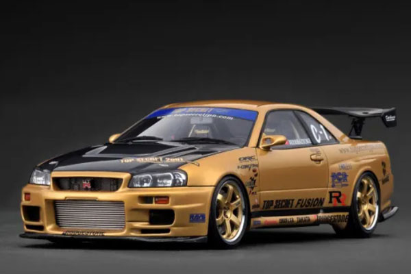 ignition_model 1/18 TOP SECRET 34GT-R (BNR34) Gold (IG3847) ���� �ץ쥼��� ���ե� ��ǥ륫�� ��...
