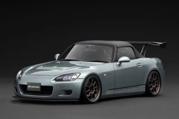 Rakuten - ignition_model 1/18 Honda S2000 (AP1) Gun Metallic (IG3918) 通販 プレゼント ギフト モデルカー ミニカー 完成品 模型
