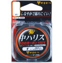 がまかつオリジナルの鮎用中ハリスです。しなやかで縮れにくいだけでなく復元性にも優れたフロロカーボン100％を厳選し、太号数でも変わらないしなやかさでおとり鮎の負担を軽減します。長時間の使用にも耐える高耐久性はもちろんのこと、当社 「ハナカン編み込み糸PE」との相性は抜群で、ストレスの少ない釣りを実現します。水に溶け込むこだわりの「ナチュラルグレー」カラーを採用。●ナチュラルグレー　