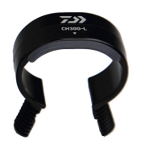 自重は約30g。超軽量のクランプヘッド！取付竿径（mm）(ホルダーロック部):&Phi;22.5～&Phi;27.0　