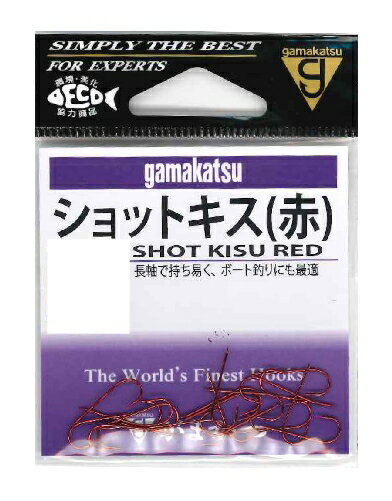 乐天商城 - がまかつ ショットキス(赤) 8号