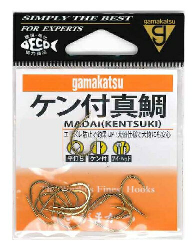 がまかつ ケン付真鯛 金 12号