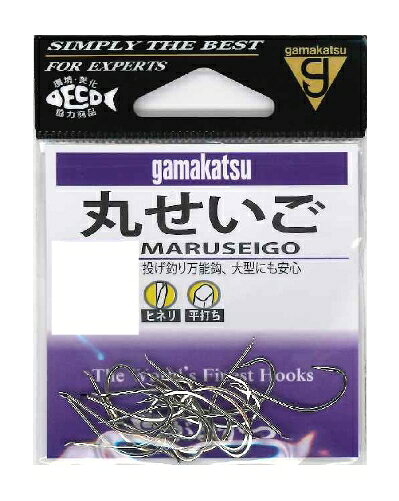 がまかつ 丸セイゴ 白 11号