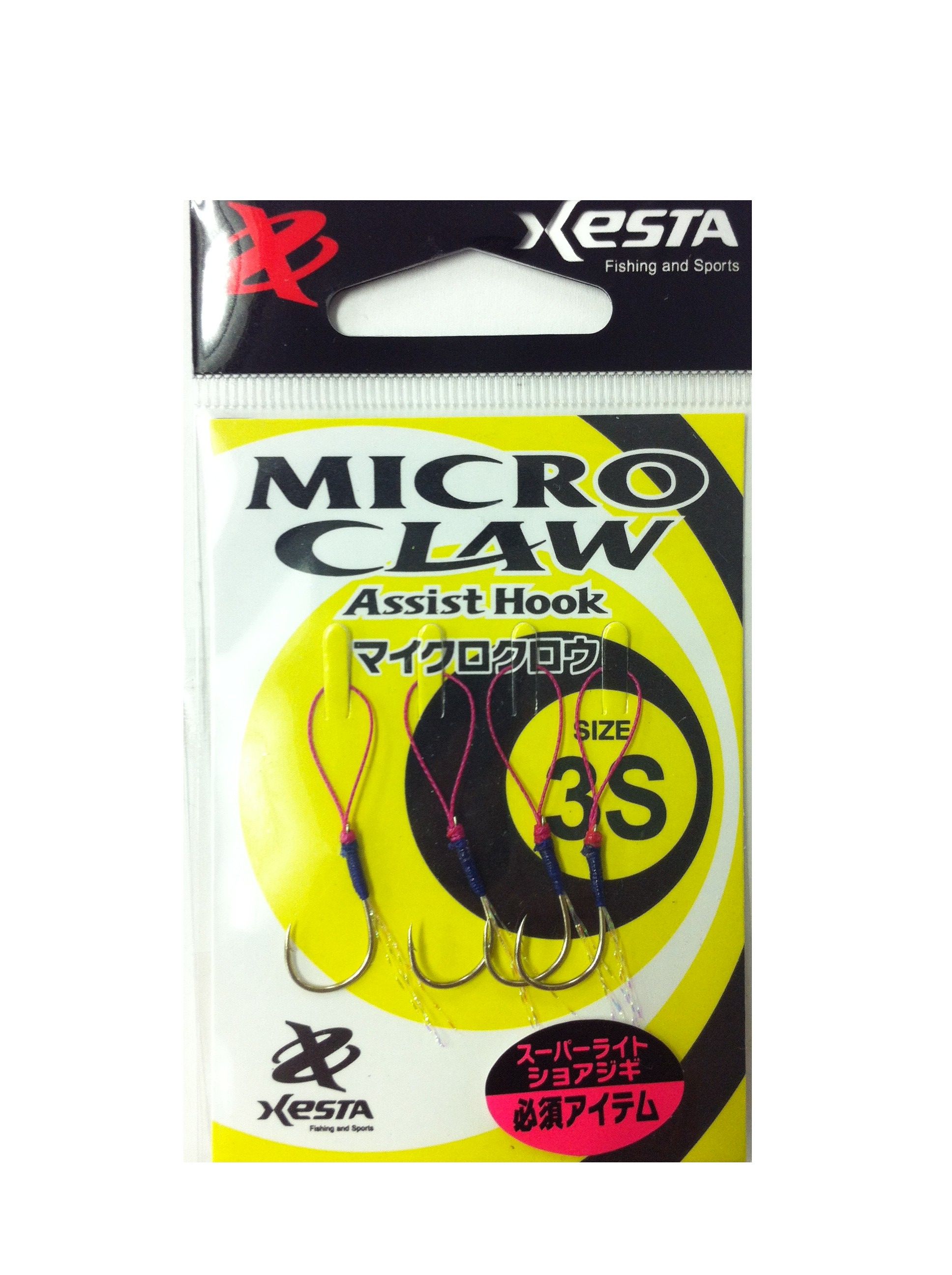 樂天商城 - ゼスタ（Xesta） アシストフック　マイクロクロウ　3S