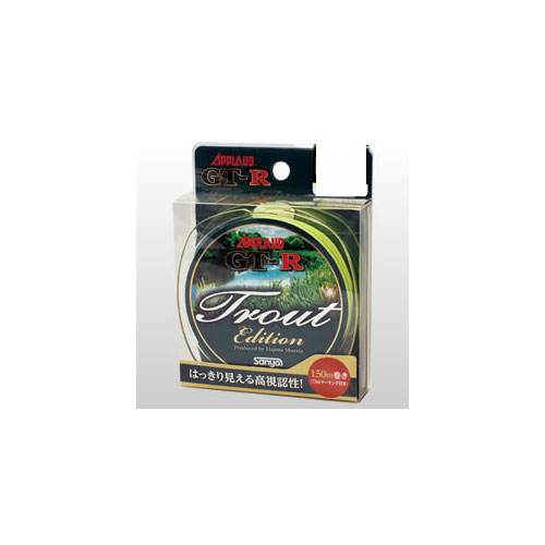サンヨーナイロン GT−R　トラウトエディション　150m　スーパーグリーン　2．5LB