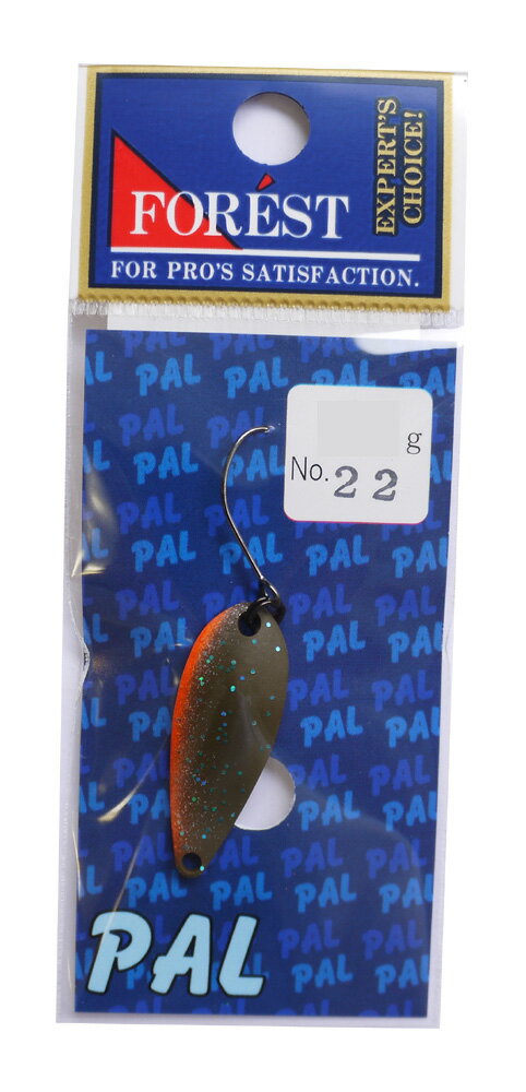 Fly Fishing Accessories - フォレスト パル 2.5g 22 オレンジストライプ
