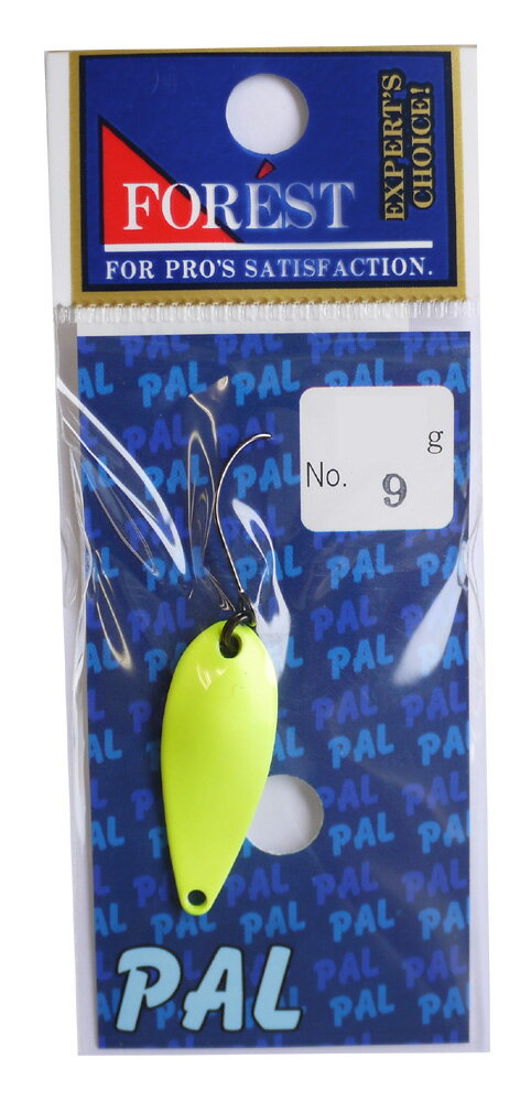 Fly Fishing Accessories - フォレスト パル 1.6g 9 蛍光イエロー