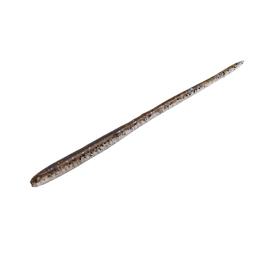 TIEMCO/ティムコCREEPY MINNOW 2.7/ロコイズム クリーピーミノー Feco 2.7◆Length：2.7 inch ◆入数：18本入ダウンショット専用の超リアル小魚アクションワーム Locoismクリーピーミノー2.7"は一見小型のストレート系ワームようですが、スモールからラージ、山上湖やリザーバーなど、クリアレイクでワカサギ等を捕食するバスをターデットに、小魚の泳きを徹底追求し作り上げられたDS(ダウンショット)専用の超リアル「小魚アクション」ワームです。 ボディに固めのノンソルティ・プラスティックを採用することにより、シェイク時の「もどり」を早くし、強い波動からナチュラルな微波動に切り替えます。 ヘッド部からテール部にかけて極端に細くなる形状は、ステイでバスを誘う時も、テール部が揺らめくアクションを生みます。 またヘッドとテールの先端部分をフラットサイドに設定、アクションをつけた際、ボディを小気味よく振り小魚アクションを演出、タフなバスの食性を刺激します。 そしてクリーピーミノー2.7"の最大の特徴は「2匹掛け設定」。 2本のワームを同時にセットした時、ヘッドとテールを左右振り、互いを邪魔することなくアクションし群れで泳ぐ小魚を超リアルに演出します。1本掛けではバスを呼ぶチカラが弱い時に効果絶大です。 チョン掛け、ワッキー掛け、1本掛け、2本掛けと、1つのルアーでバリエーションが増えることにより、状況に応じた様々なアプローチが可能にしました。