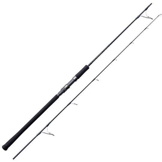 テンリュウジグ・ザム　ワイルドマーク　JWM611S-1/3◆タイプ：S◆全長：1.86m(6.1ft)◆PCS：1◆アクション：RF◆仕舞寸法：186cm◆ルアーウエイト：100-220g◆ベスト：180g◆ライン：MAX　PE3.0◆ドラグMAX：5kg★水深30～80mで150～180gのジグを扱い易いモデル。比較的、浅場でのドテラ流しやスパンカー流しに向き、ジグの不要な動きを抑えたスイミングでの攻略に向いたアクションが特徴。ライトに誘いパワフルに獲ることを体現する、シリーズ主軸のモデルです。