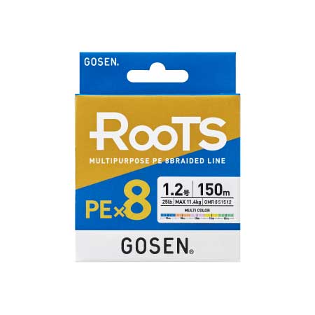 ゴーセン(GOSEN) RooTS(ルーツ) PE×8 150m 