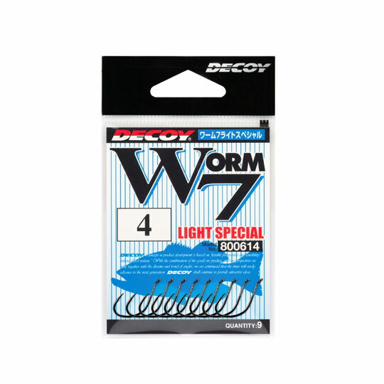 乐天商城 - デコイ　ワーム7　ライトスペシャル　DECOY　Worm7　Light Special　