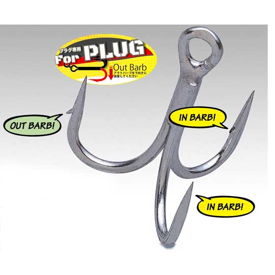 邪道 エクレールフック (6本入) (トリプルフック)