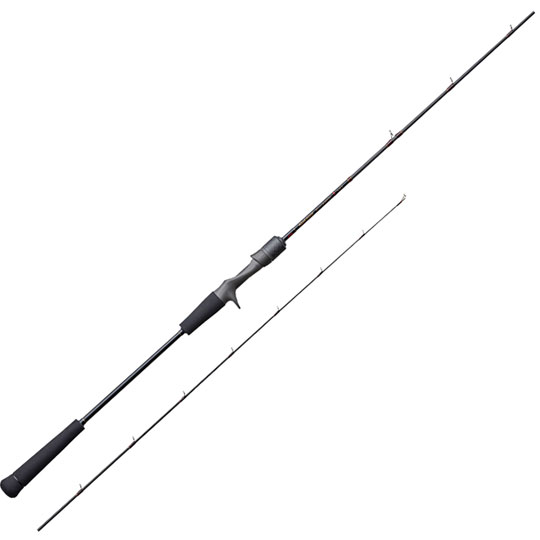 テンリュウレッドフリップ　 RF5101B-UL/VSN◆TYPE：B◆LENGTH( m [ft])：1.78（5.10ft）◆PCS.：1◆ACTION：RS◆CLOSED LENGTH(cm)：178◆LURE WT(g)：Vertical 30-100 , Dotera MAX150◆LINE(PE/号)：MAX 1.0◆DRAG MAX(kg)：2◆REAR GRIP LENGTH(mm)：425◆TIP DIA(mm)：1.4◆ROD WT(g)：96◆CARBON /GLASS(％) ：83/17★50mより浅場でバーチカルに探り、バイトが浅く渋い状況で『乗せ』に対応したモデル。バーチカルで30～100gのタイラバに適合。マグナフレックスにて、ティップ部に低弾性カーボン、ベリーからバットは中弾性カーボンを主体にチューブラ状のブランクを構成し、バイトを逃しにくくバラし難いアクションに仕上げました。 Top Guide(＃5) Butt Guide(＃8)