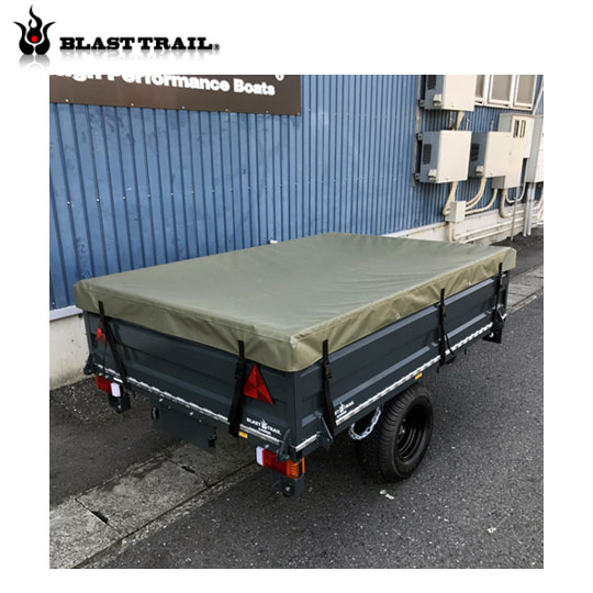 ブラストトレイル T-22 カーゴカバー（オリーブ） 品番48285 BLASTTRAIL