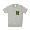 エバーグリーン　B-TRUEオリカモポケットTシャツ　evergeen　B-TRUE Orikamo Pocket T-shirt　