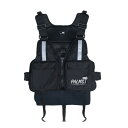 パームス ロックショアゲームベスト ＃ブラック 【PA-RSGV/BK】 PALMS Palms Rockshore Game Vest