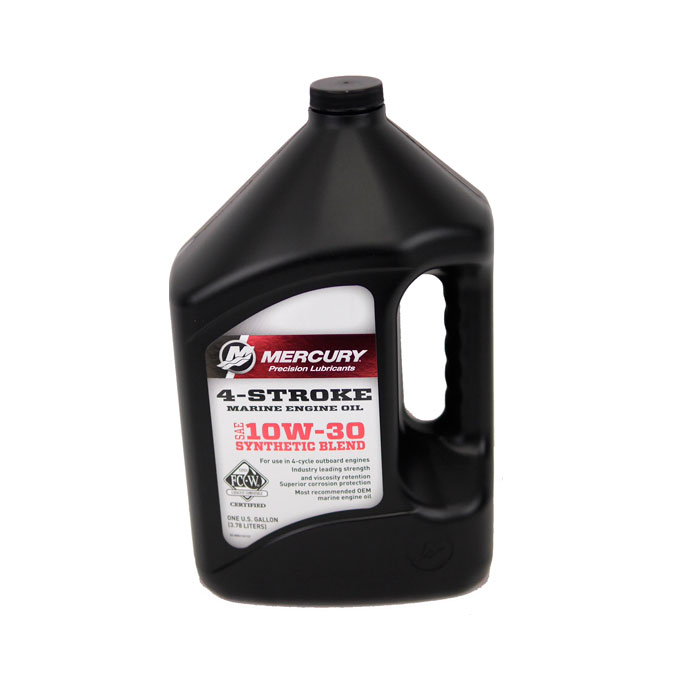 マーキュリー　4ストローク船外機合成オイル　SEA　10W-30　3.78L　【92-8M0142151】