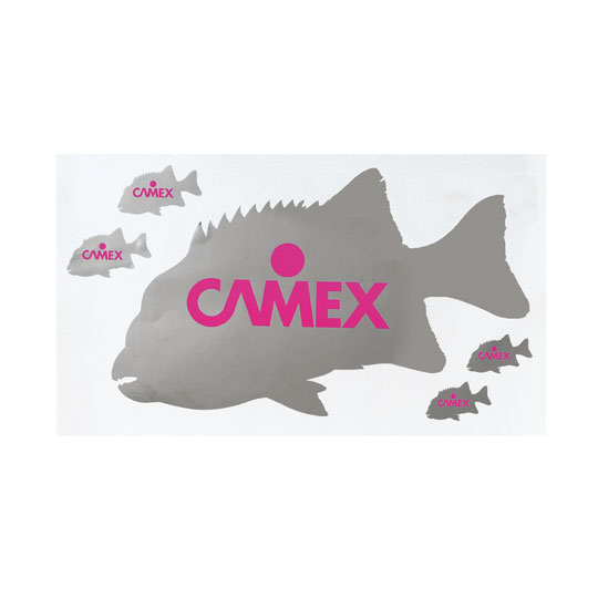 Rakuten - 釣武者　キャメックス　石鯛ステッカー　TsuriMusha　CAMEX　