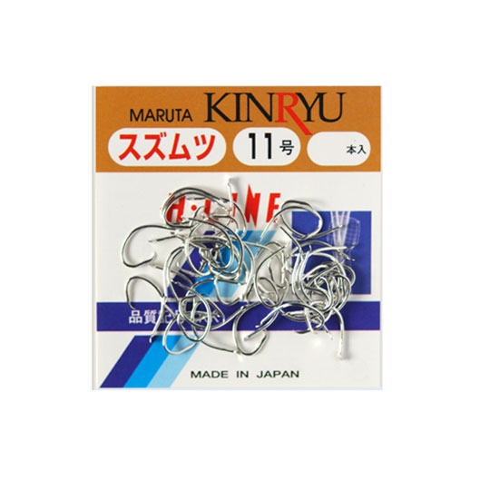 金龍 ムツ鈎 錫 Lパック（徳用） KINRYU