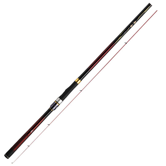 DAIWA/ダイワHATOU/波濤&nbsp;1-45・N■全長：4.50m★振りこみやすく、曲がってしっかり魚を浮かせる使いやすいブランクス設計。あらゆる番手のリールもきっちり保持する新型スクリューシート搭載。FUJI 製カーボン樹脂フレームガイド（C-IMSG）を穂先部（♯2固定まで）に採用することで、軽快な竿さばきを実現。ガイド合わせマークを搭載し、昼夜問わず初心者でもズレなくガイドをセッティング。キャスト時のブレやネジレを防ぐX45搭載。しなやかなメガトップが食い込みをサポート（HR・遠投除く）。パワーと粘りを兼ね備えたHVFブランクス仕様。高級感と光輝性を併せ持つ本体デザイン。竿尻にはTOURNAMENTで採用されている新触感塗装を採用し、肘へのホールド性をUP。