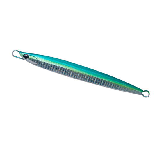 パームスジガロ マッシブオフショアスペック JM-200■サイズ：155mm ■重量：200g★スモールシルエット&times;ハイレスポンスを求めた性能はショアだけではなくオフショアゲームでも活躍します。 既存の150gまでのウエイトでは攻めきれなかった水深、潮流に影響される状況に対応するべく、180gと200gを追加。派手なスライドアクションではなく&rdquo;動きすぎない&rdquo;アピールで、直線的な動きを得意としながらロッドワークとラインスラックのコントロールによりジガロリーズの持つ回頭性能も発揮。 カラーラインアップも新たに、シルエットの近いベイトカラーに加え、様々な状況で明滅効果やアピールを生むUVやグローカラーを施しジグの性能を高めます。