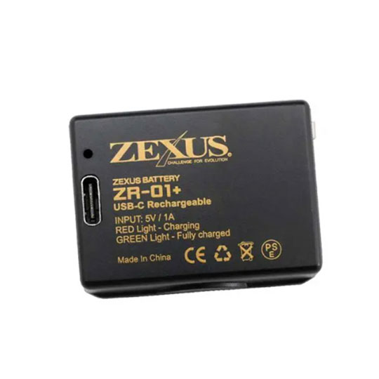 ゼクサス ゼクサス専用充電池 ZR-01プラス ZEXUS